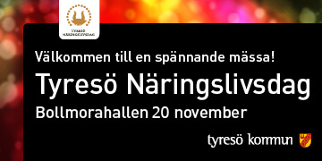 Rotviks Gård deltar på Tyresö näringslivsdag, 20/11
